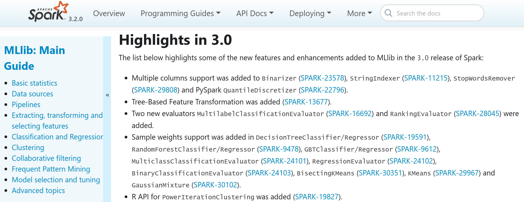 Spark-ML